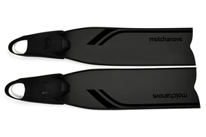 Molchanovs SPORT Bifins Fiberglass Blade in Black