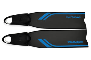 Molchanovs SPORT Bifins Fiberglass Blade in Blue