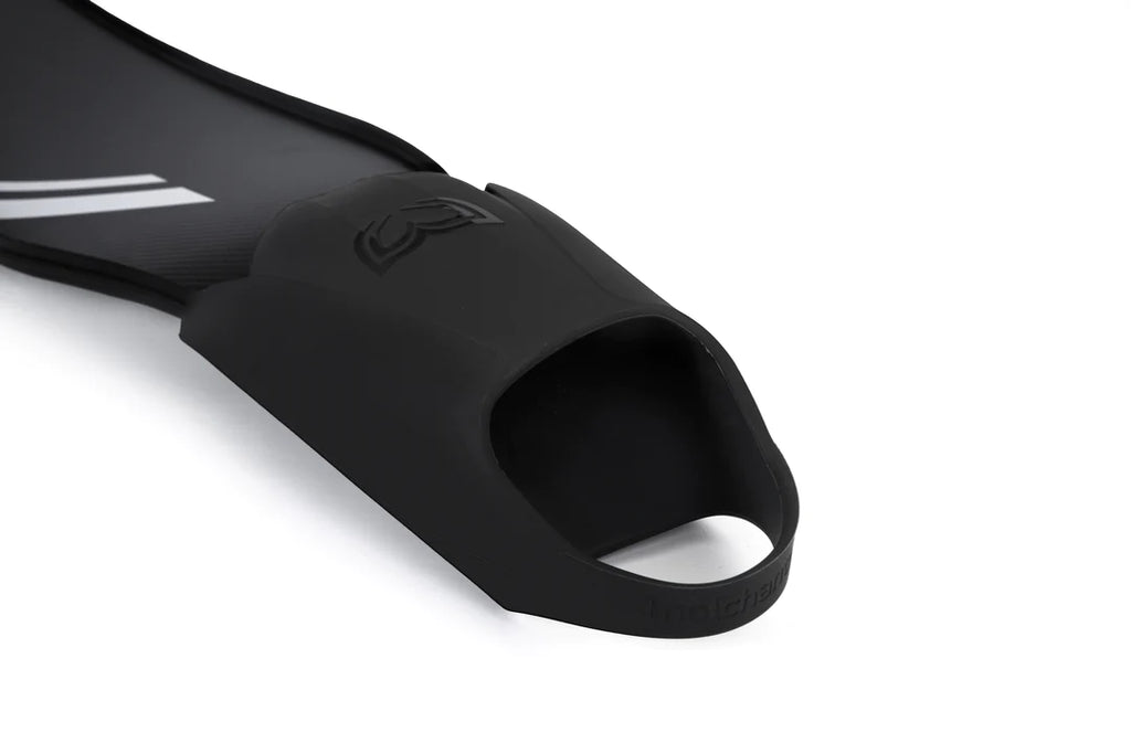 Molchanovs SPORT Bifins 3 Carbon, showing heel strap