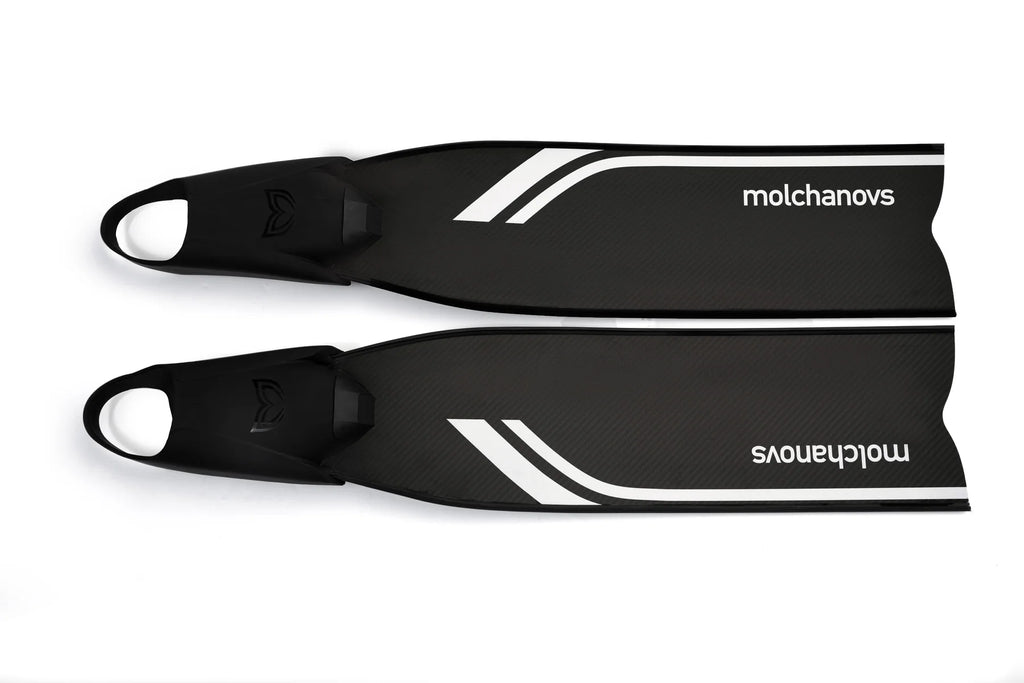 Molchanovs SPORT Bifins 3 Carbon with White Accent