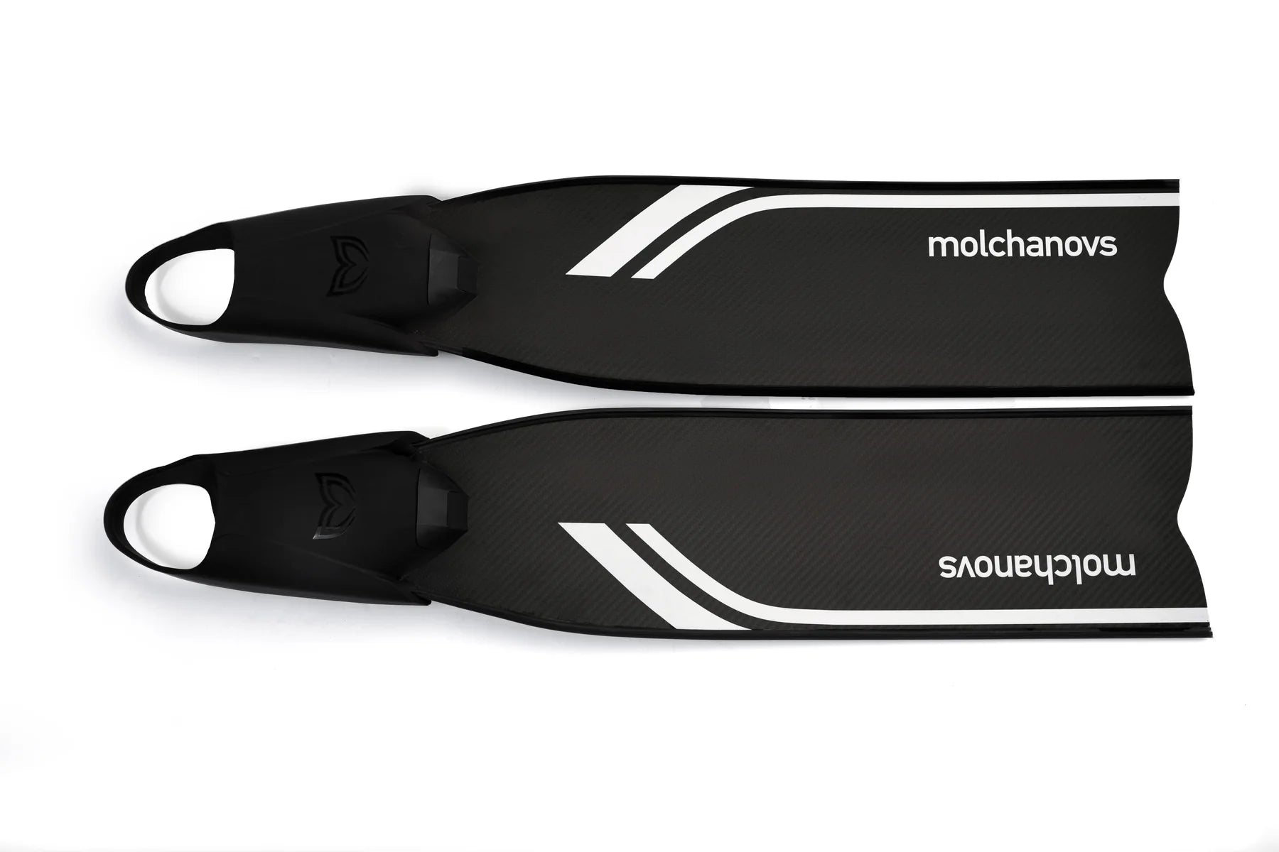 Molchanovs SPORT Bifins 3 Carbon with White Accent