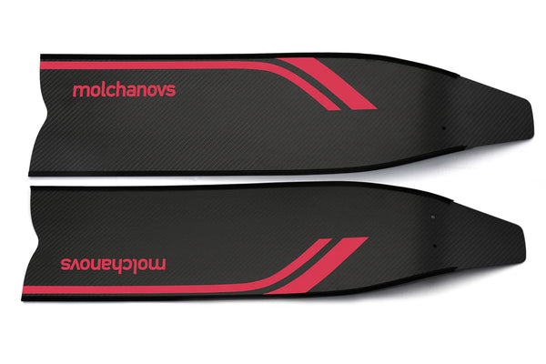 Molchanovs SPORT Bifins 3 Carbon Blade with Pink accent