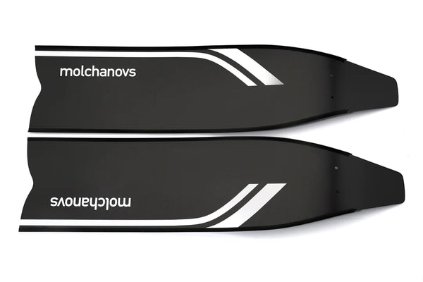 Molchanovs SPORT Bifins 3 Fiberglass Blade with White accent