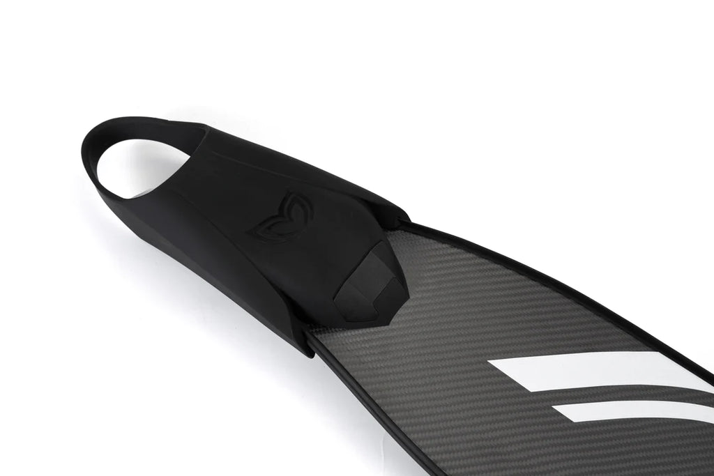 Molchanovs SPORT Bifins 3 Carbon, highlighting the pocket/blade interface
