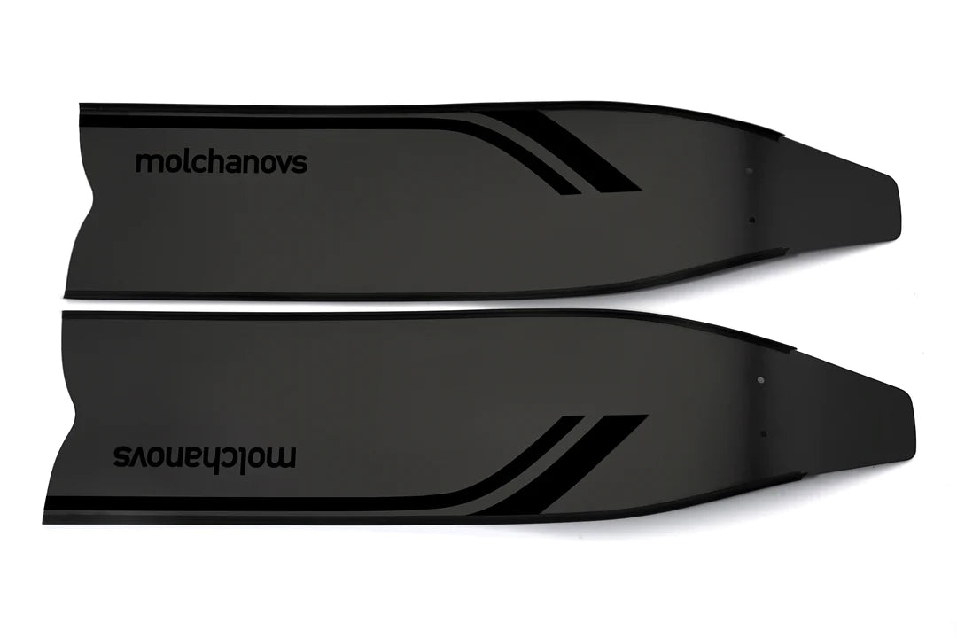 Molchanovs SPORT Bifins 3 Fiberglass Blade with Black accent