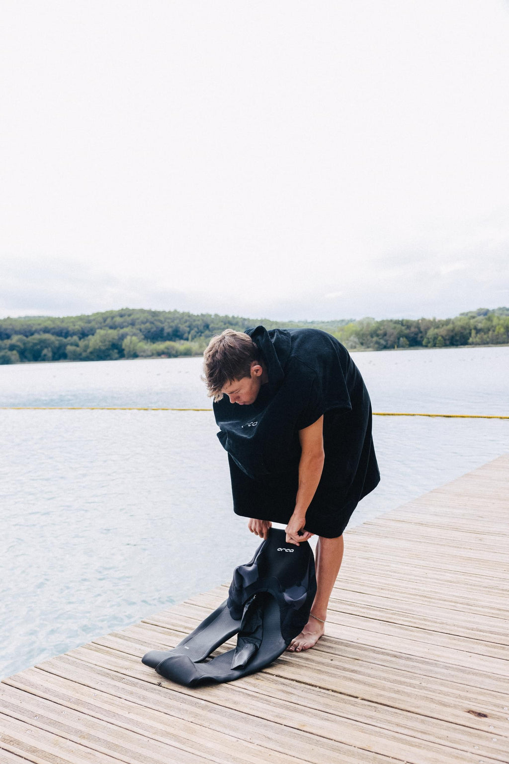 Orca Cotton Poncho