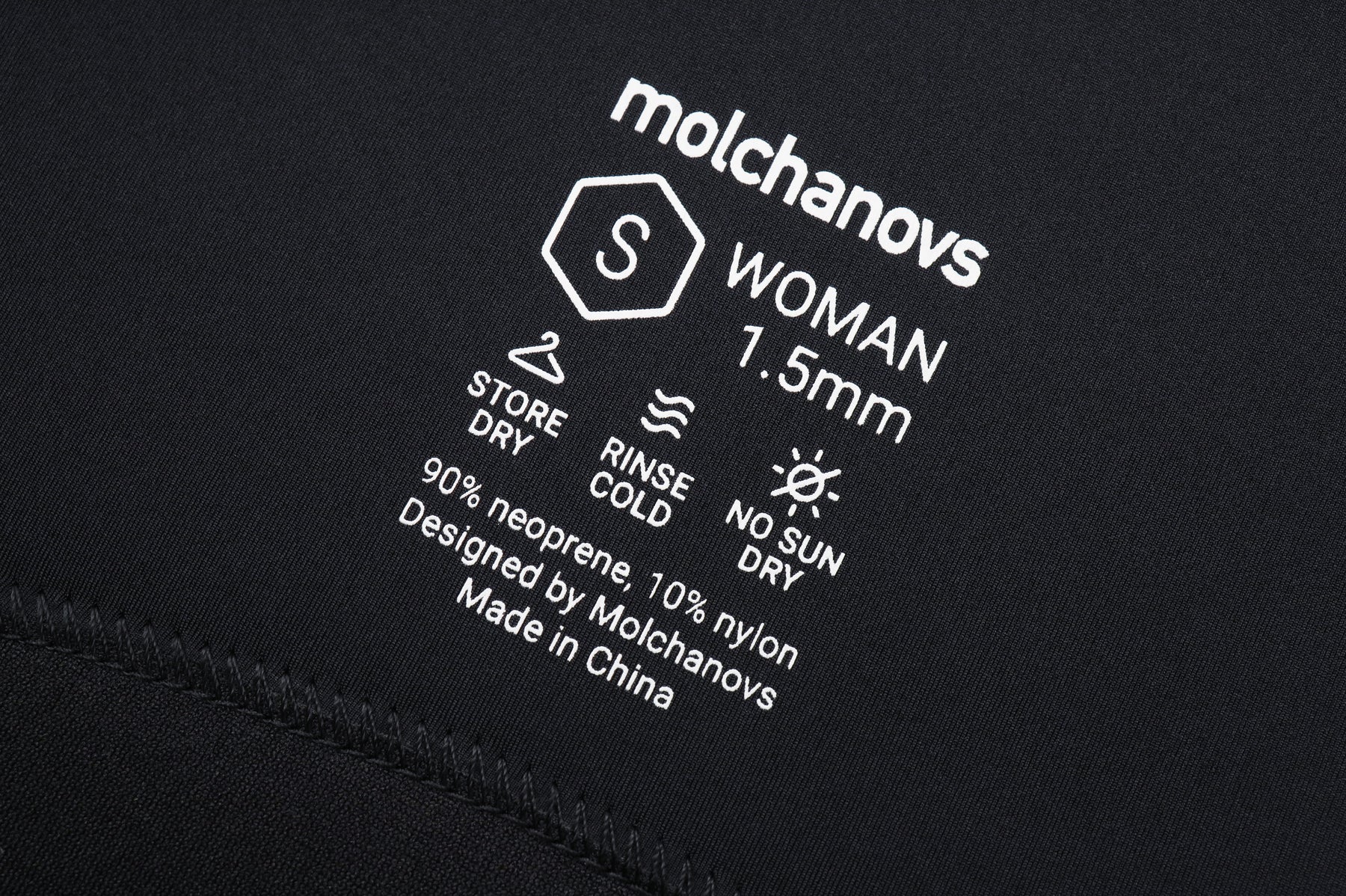 Molchanovs SPORT Wetsuit 1.5mm Glideskin/Inside-Lined