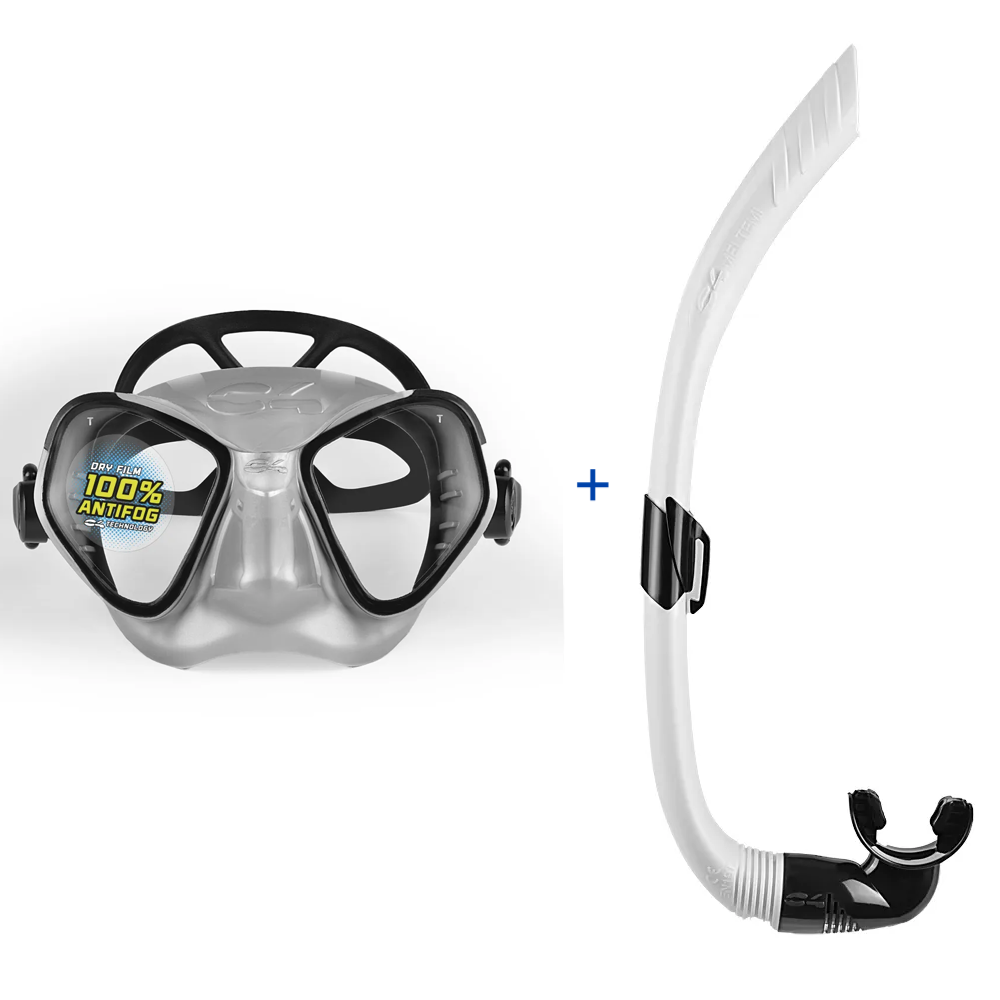 C4 Condor Mask with C4 Meltemi Snorkel