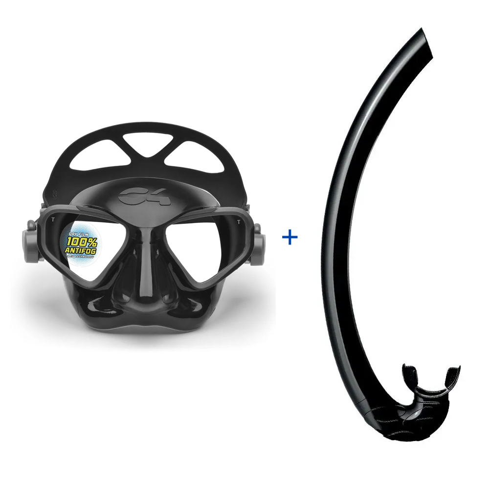 C4 Falcon Mask with C4 Mistral Snorkel