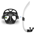 C4 Falcon Mask with C4 Meltemi Snorkel