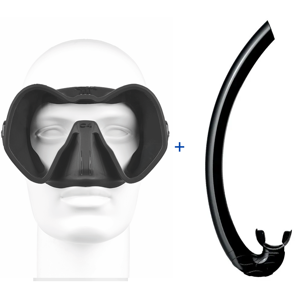 C4 Skyline Mask with C4 Mistral Snorkel