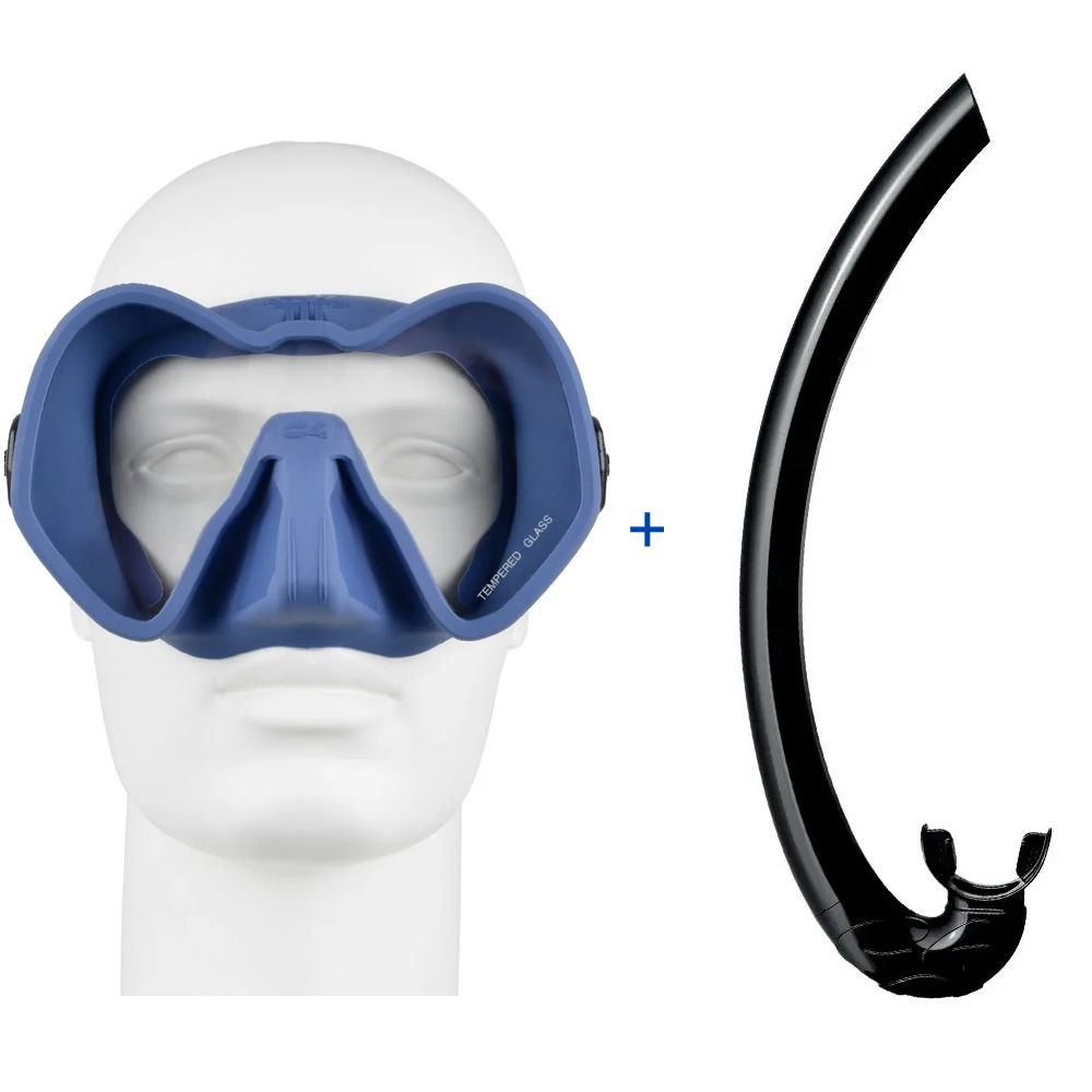 C4 Skyline Mask with C4 Mistral Snorkel