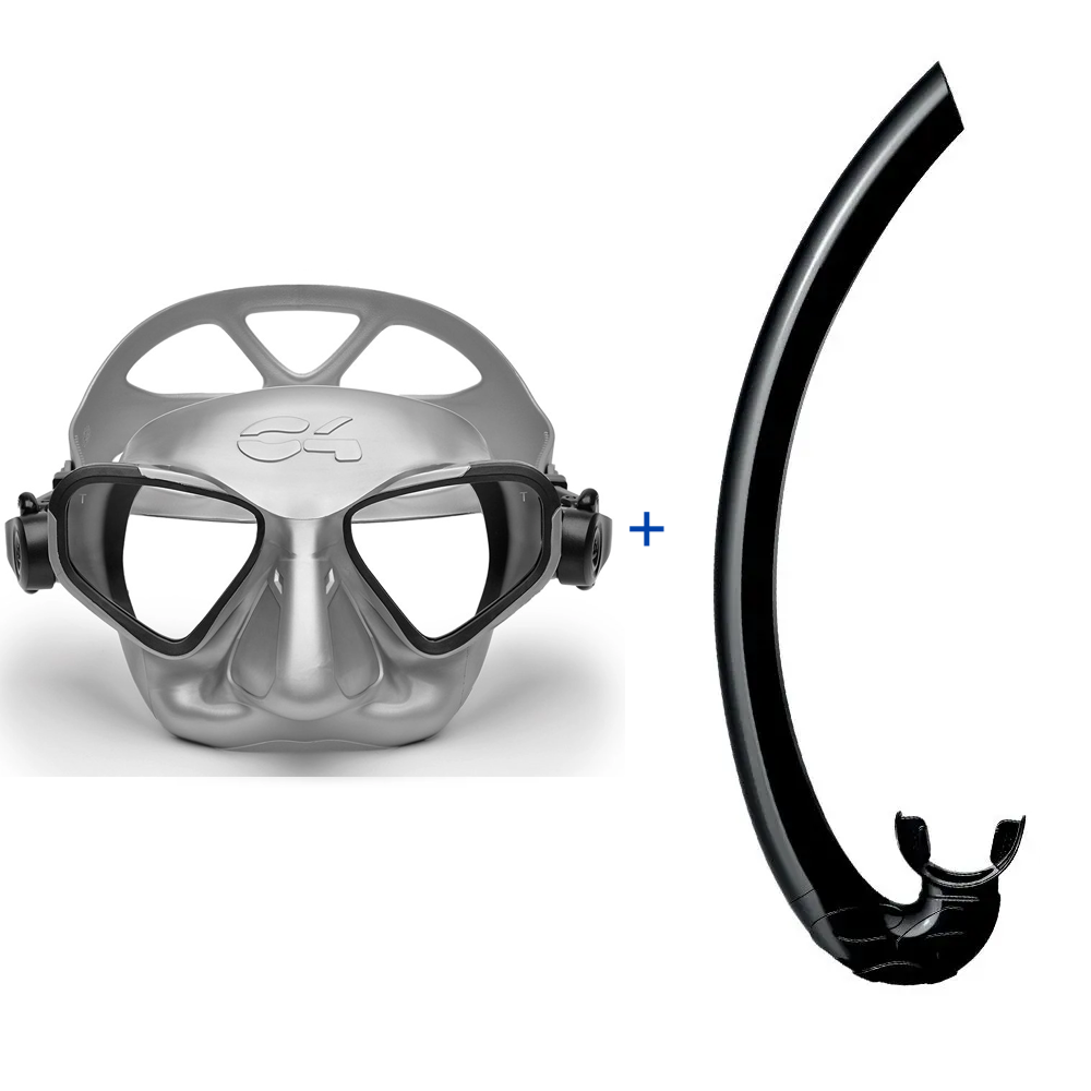 C4 Falcon Mask with C4 Mistral Snorkel