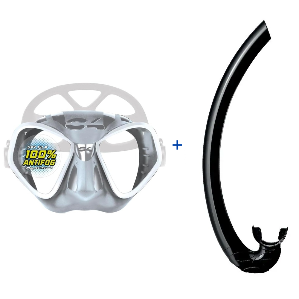 C4 Condor Mask with C4 Mistral Snorkel