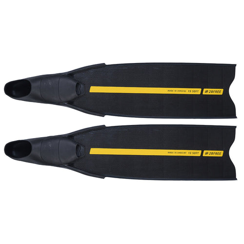 2BFREE Bifins with C4 400 Pocket - Top View