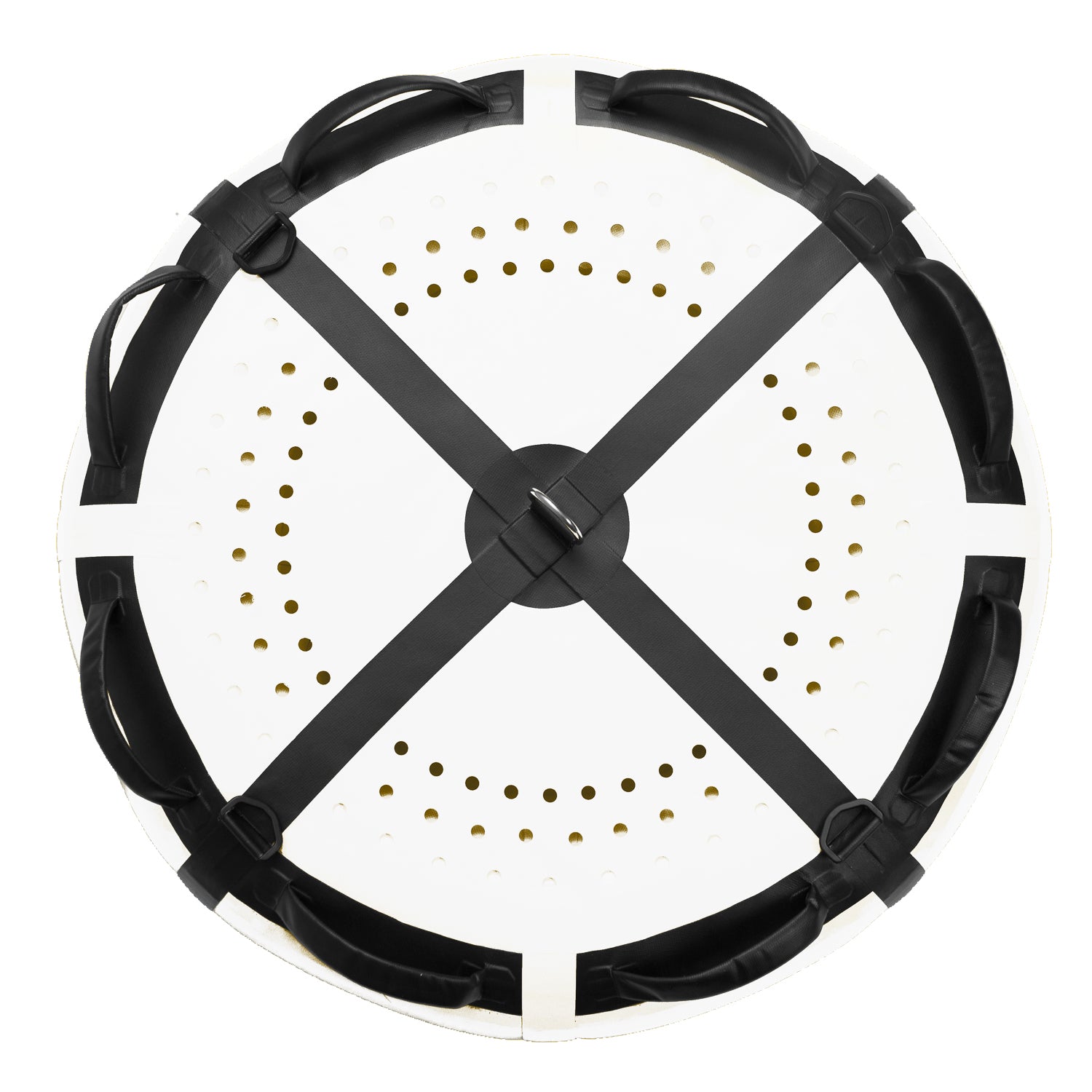 2BFREE Buoy in White - Bottom View showing drainage holes