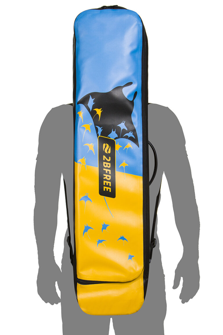 2BFREE Long Fins Bag - Manta Ray
