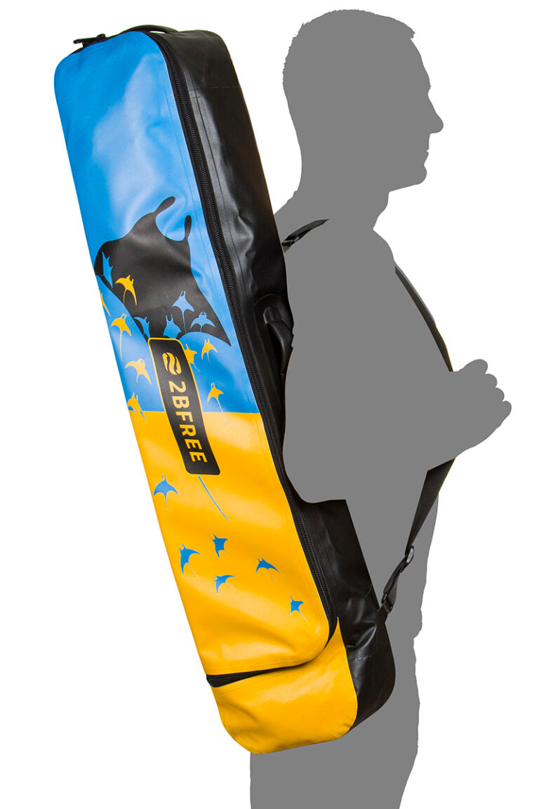 2BFREE Long Fins Bag - Manta Ray