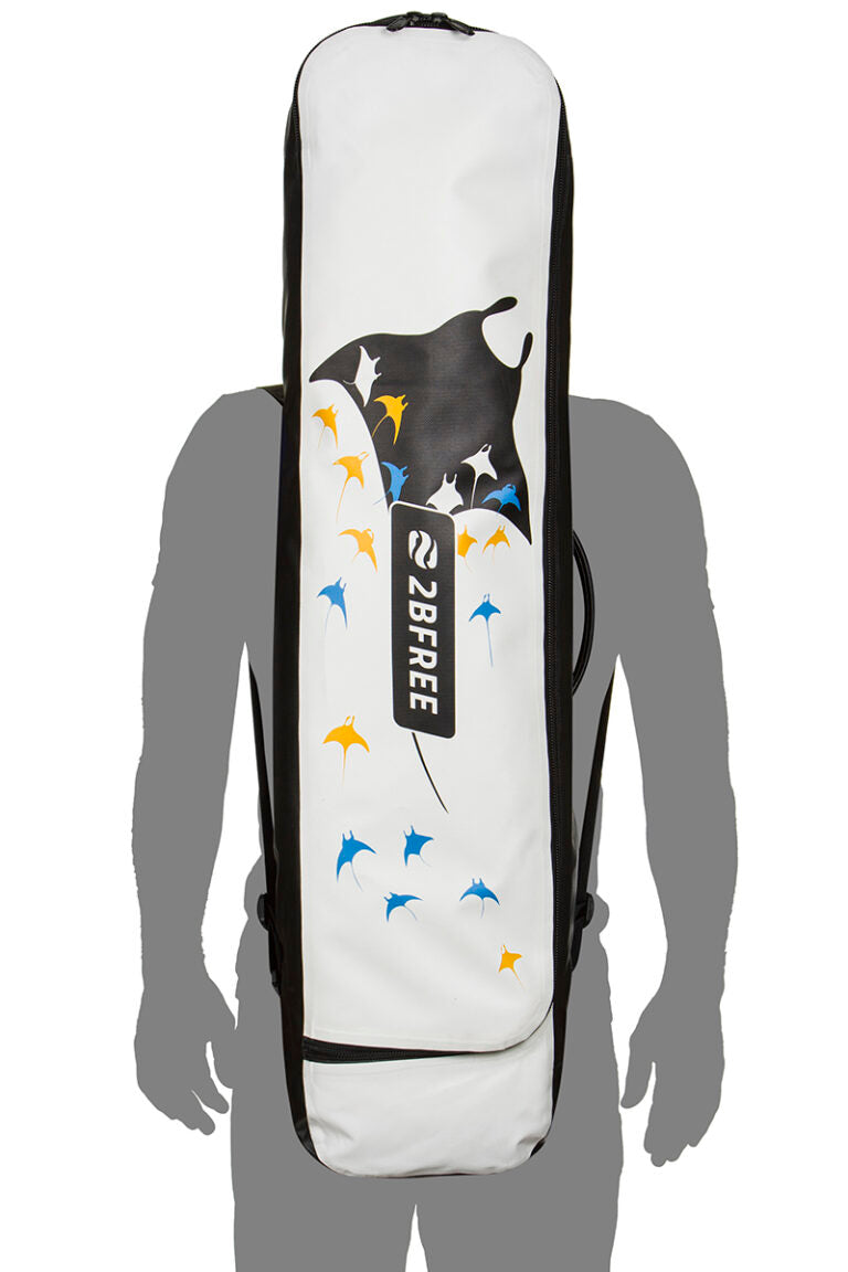 2BFREE Long Fins Bag - Manta Ray