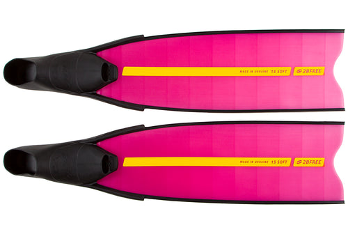 2BFREE Fiberglass Bifins with C4 250 Pockets