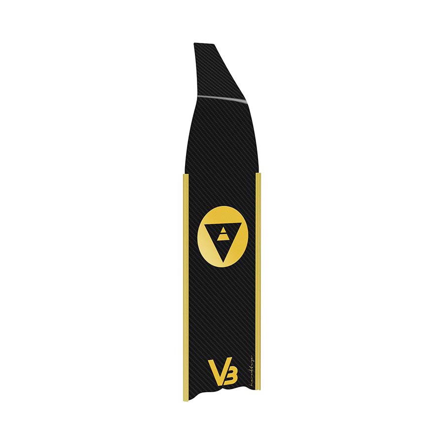 Alchemy V3-30 Carbon Fiber Bifins, in Gold