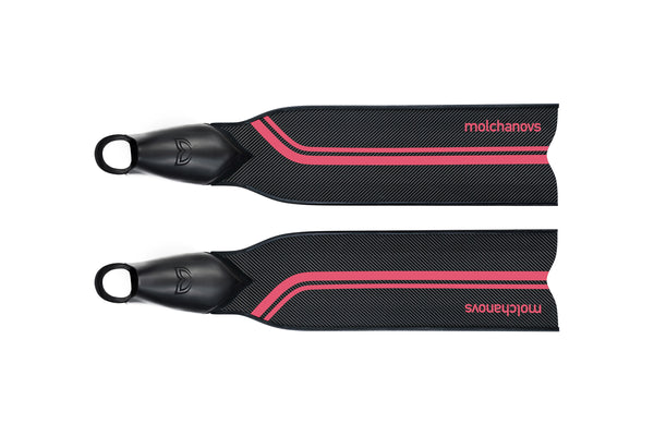 Molchanovs Competition Bifins 2x Carbon (CB2x) in pink