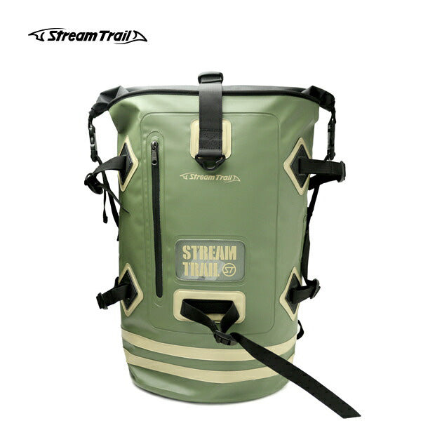 Sac à Dos Imperméable Stream Trail Dry Tank 40L – Camouflage Vert Moyen – Neuf